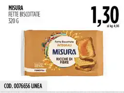 Carico Cash & Carry Fette biscottate integrali Misura offerta