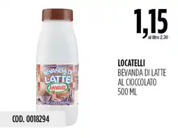 Carico Cash & Carry Beverage di latte al cioccolato Locatelli offerta