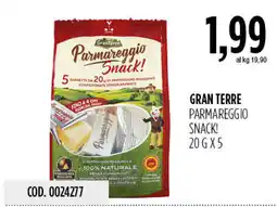 Carico Cash & Carry Gran Terre Parmareggio Snack! offerta