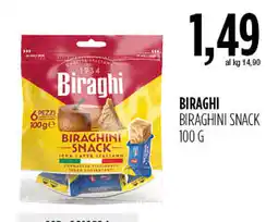 Carico Cash & Carry Biraghi Biraghini Snack offerta