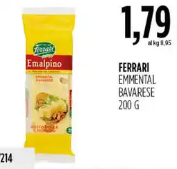 Carico Cash & Carry Ferrari Emmental Bavarese offerta