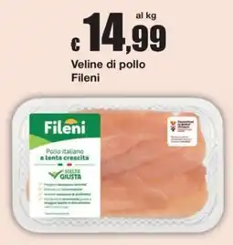 Sì con te Market Veline di pollo Fileni offerta