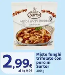 Sigma Misto funghi trifolato con porcini Sartor offerta