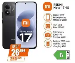 Expert Redmi Note 17 4G offerta