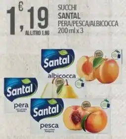 Iper Romagnolo Santal succhi offerta