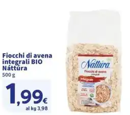 Sigma Fiocchi di avena integrali BIO Nättúra offerta