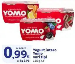 Sigma Yogurt intero Yomo offerta