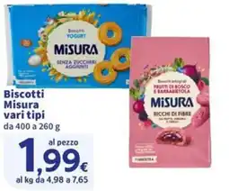 Sigma Biscotti Misura vari tipi offerta