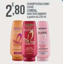 Iper Romagnolo Shampoo/balsamo Elvive L'Oréal offerta