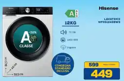 Euronics Bruno Hisense lavatrice offerta