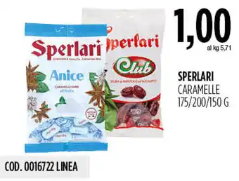 Carico Cash & Carry Sperlari caramelle offerta