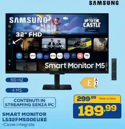 Euronics Bruno Samsung Smart Monitor M5 offerta