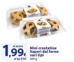 Sigma Mini crostatine Sapori dal forno offerta