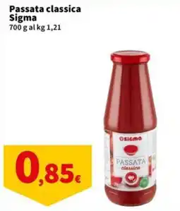 Sigma Passata classica Sigma offerta