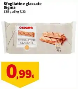 Sigma Sfogliatine glassate Sigma offerta