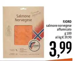 Emisfero Fjord salmone norvegese affumicato offerta