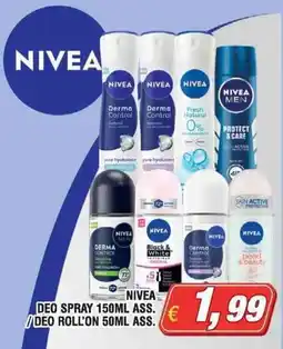 Maury's NIVEA deo spray / deo roll'on offerta