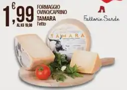 Iper Romagnolo Formaggio ovino/caprino Tamara offerta