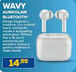 Euronics Bruno Wavy auricolari bluetooth offerta