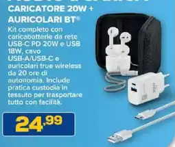 Euronics Bruno Caricatore 20W + Auricolari BT® offerta