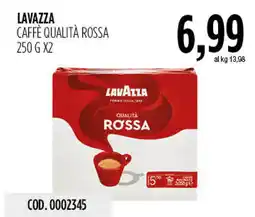 Carico Cash & Carry Lavazza Caffè Qualità Rossa offerta