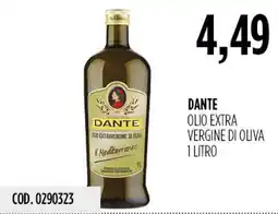 Carico Cash & Carry Dante olio extra vergine di oliva offerta