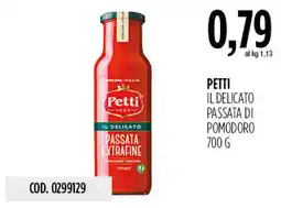 Carico Cash & Carry Petti il delicato passata di pomodoro offerta
