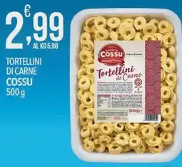 Iper Romagnolo Tortellini di Carne Cossu offerta