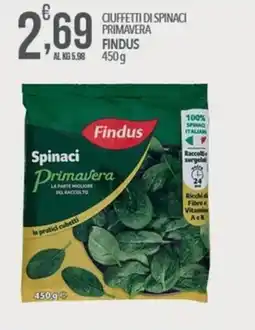 Iper Romagnolo Spinaci Primavera Findus offerta