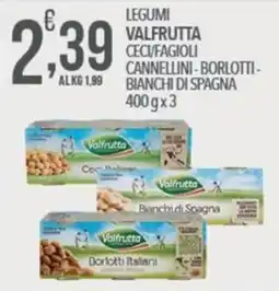 Iper Romagnolo Legumi Valfrutta offerta