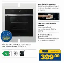 Euronics Bruno Forno elettrico Haier offerta