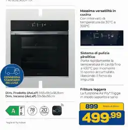 Euronics Bruno Forno elettrico Haier offerta
