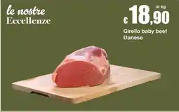 Sì con te Market Girello baby beef Danese offerta
