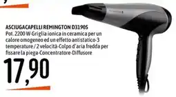 Emisfero Asciugacapelli Remington D3190S offerta