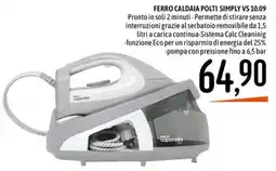 Emisfero Ferro caldaia Polti Simply VS 10.09 offerta