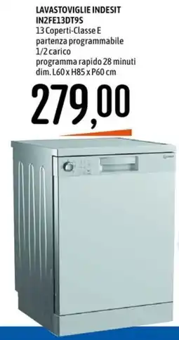 Emisfero Lavastoviglie Indesit offerta
