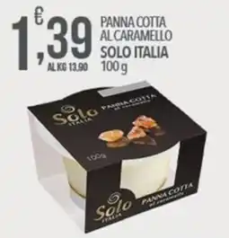 Iper Romagnolo Panna cotta Solo Italia al caramello offerta