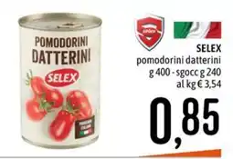Emisfero Pomodorini datterini Selex offerta