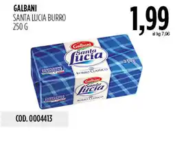 Carico Cash & Carry Galbani Santa Lucia burro offerta
