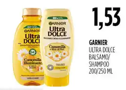Carico Cash & Carry Garnier Ultra Dolce Balsamo/Shampoo offerta