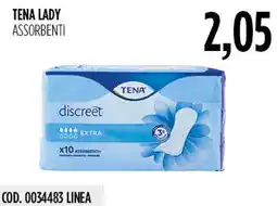 Carico Cash & Carry Tena Lady assorbenti discreet extra offerta