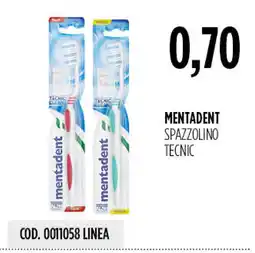 Carico Cash & Carry Mentadent spazzolino tecnic offerta