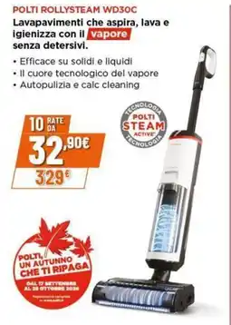 Expert Polti Rollysteam Wd30c offerta