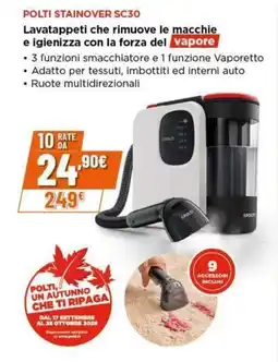 Expert Polti Stainover SC30 offerta
