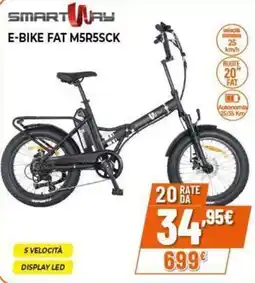 Expert Smartway E-Bike Fat Msr5sck offerta