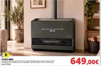Stufa 9006 Linear