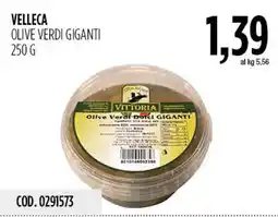 Carico Cash & Carry Velleca Olive Verdi Giganti offerta
