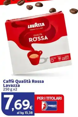 Sigma Caffè Qualità Rossa Lavazza offerta