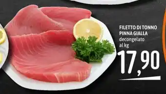 Emisfero Filetto di tonno pinna gialla offerta