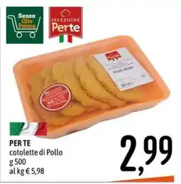 Emisfero Per te cotolette di Pollo offerta